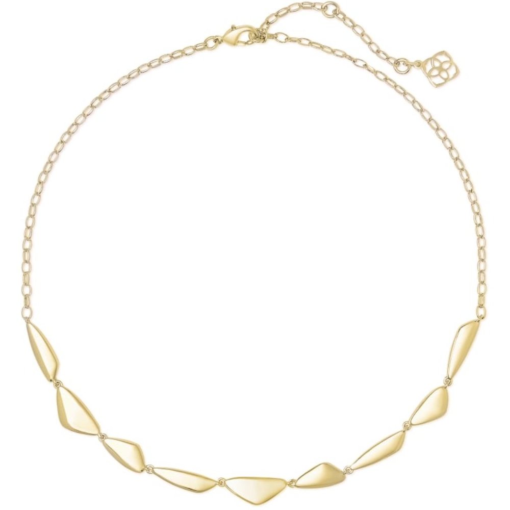 Kendra Scott Kira Collar Necklace In Gold - Picture 1 of 3